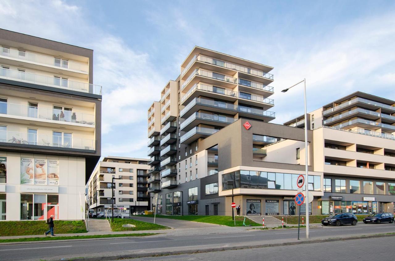 Sky Home- Rose Apartament -Manufaktura, Bezplatny Parking, Klima, Dostep Na Kod Lodž Exteriér fotografie